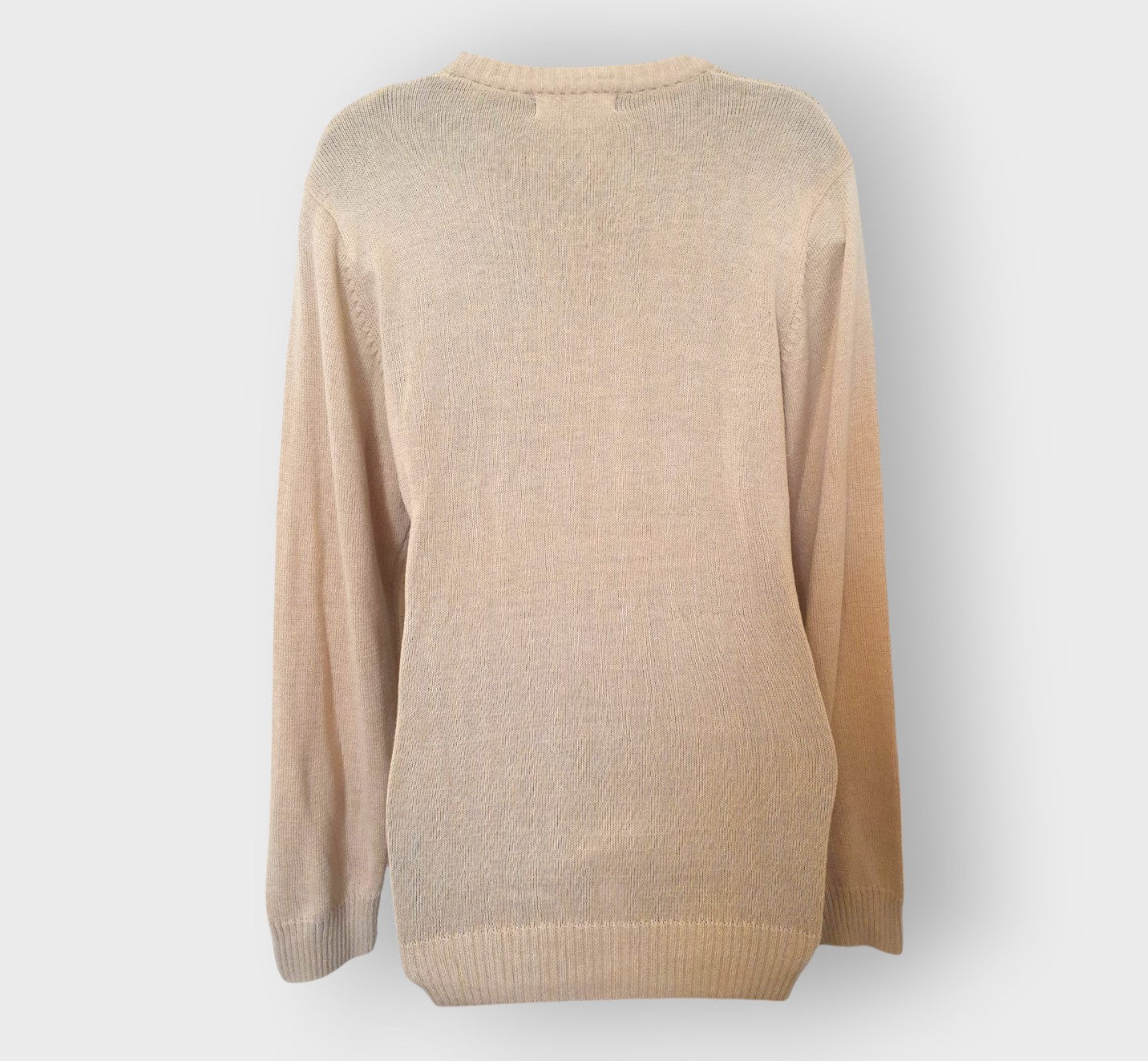 U.S Polo Association Beige Mens Crew Neck Sweater Size XXL Timeless Fashions