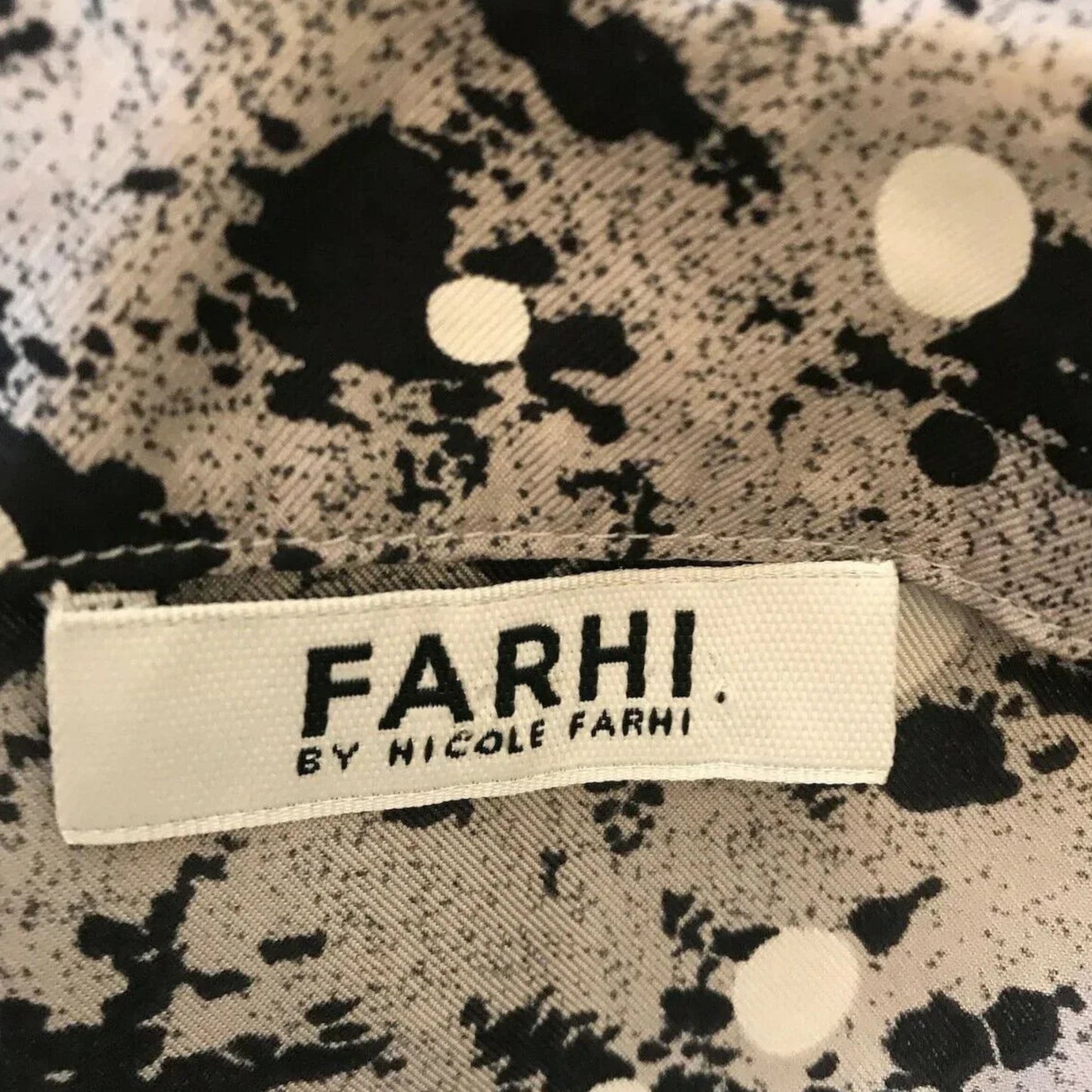 Farhi by Nicole Farhi Grey & Black Silk Sleeveless Dress UK 10 US 6 EU 38 - Timelessfashions