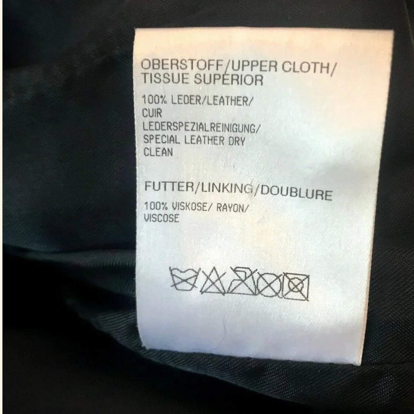 Cerruti 1881 Womens Vintage Black Leather Zip Jacket UK 12 US 8 EU 40 IT 44 - Timelessfashions