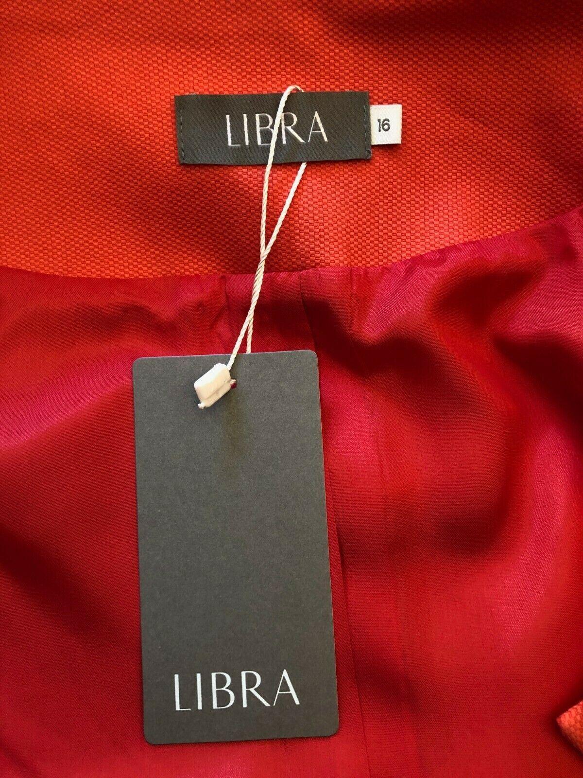 Libra Coral Short Formal Jacket UK 16 US 12 EU 44 - Timelessfashions