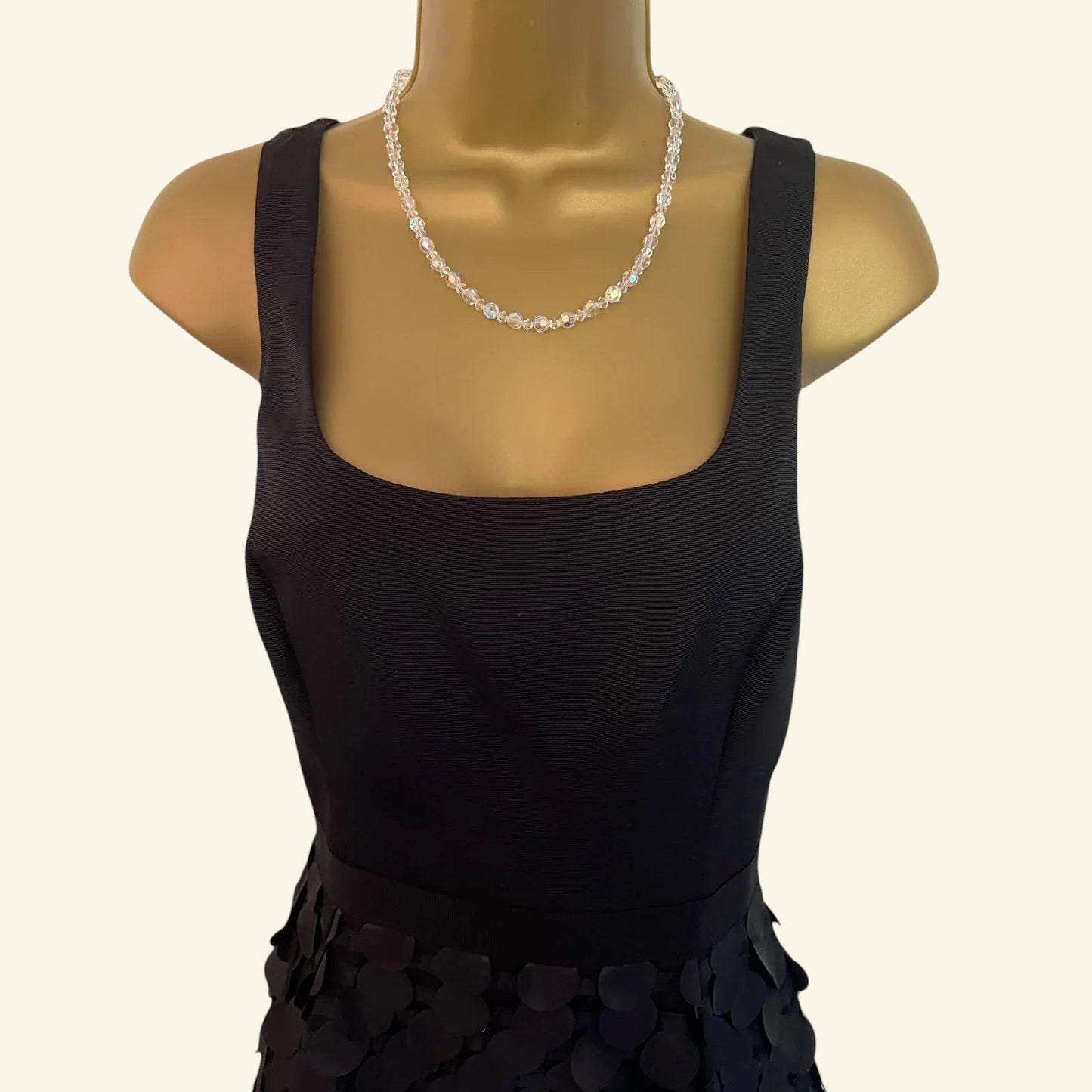 Phase Eight Black Fit & Flare Disc Detail Dress UK 12 US 8 EU 40 - Timelessfashions