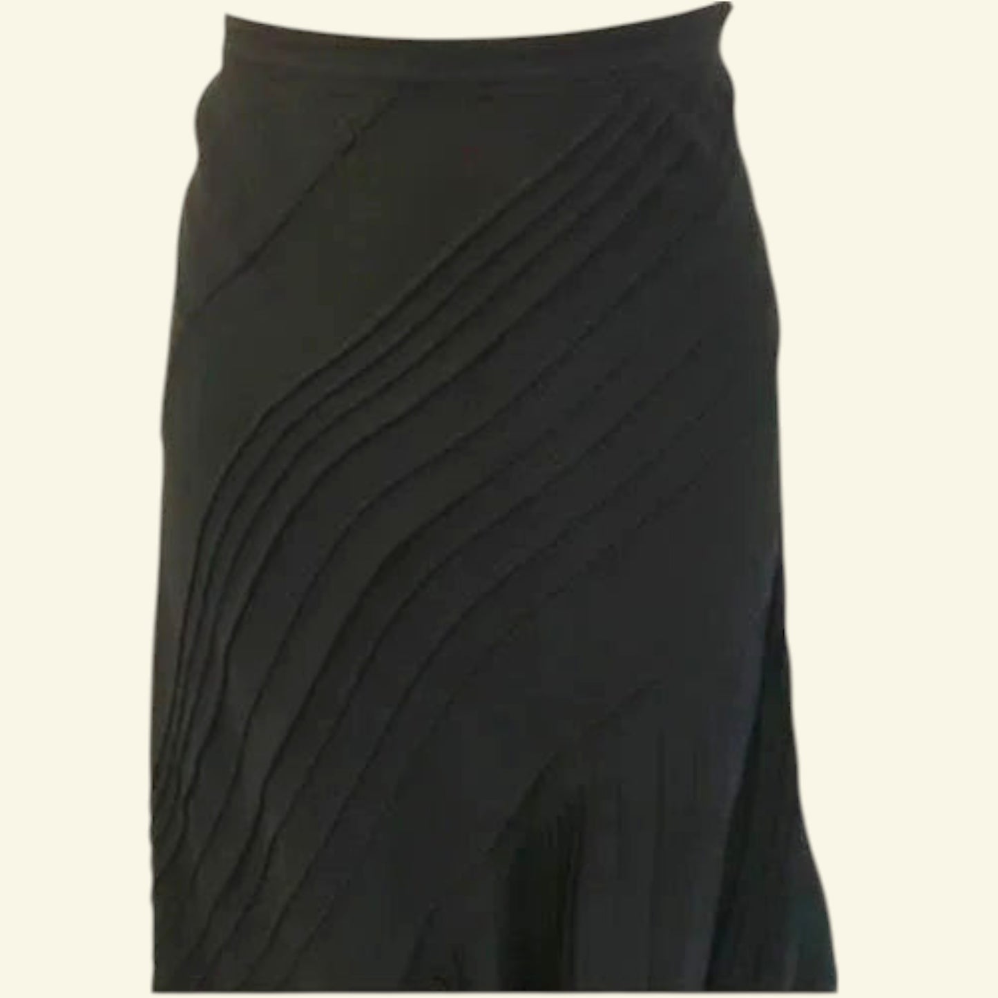 Coast Black Panelled Floaty Chiffon Skirt UK 10 US 6 EU 38 - Timelessfashions