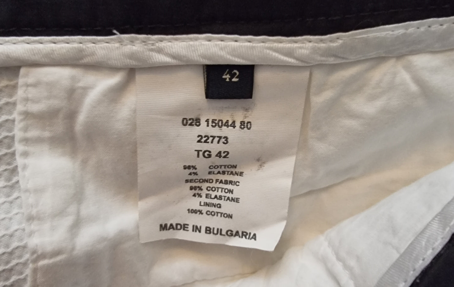 Marina Yachting White Women's Stretch Chino Trousers UK 10 US 6 EU 38 Timeless Fashions