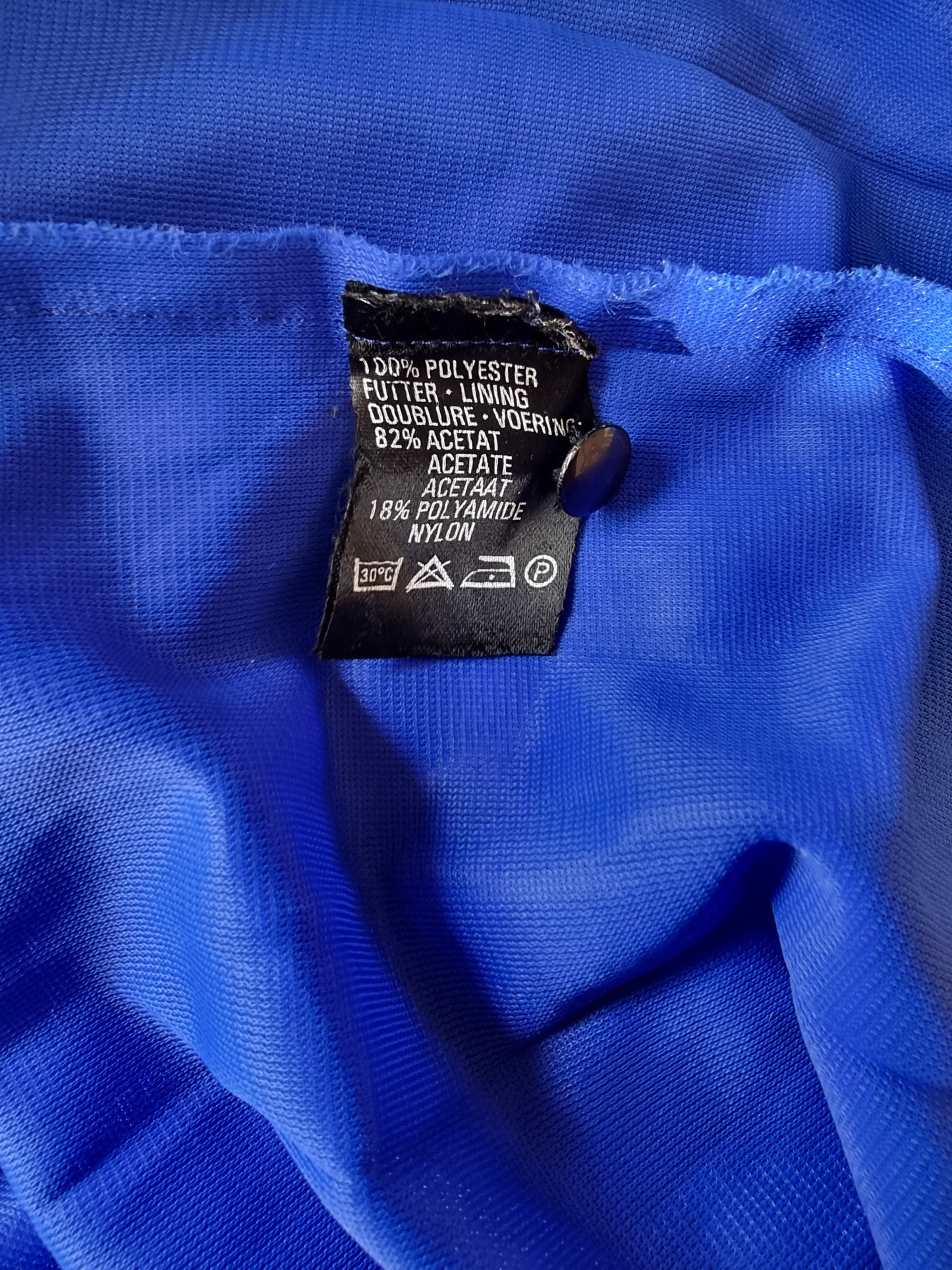 Golden Gate Women’s Rare Vintage 1980’s Blue Dress UK 16 US 12 EU 44 Timeless Fashions