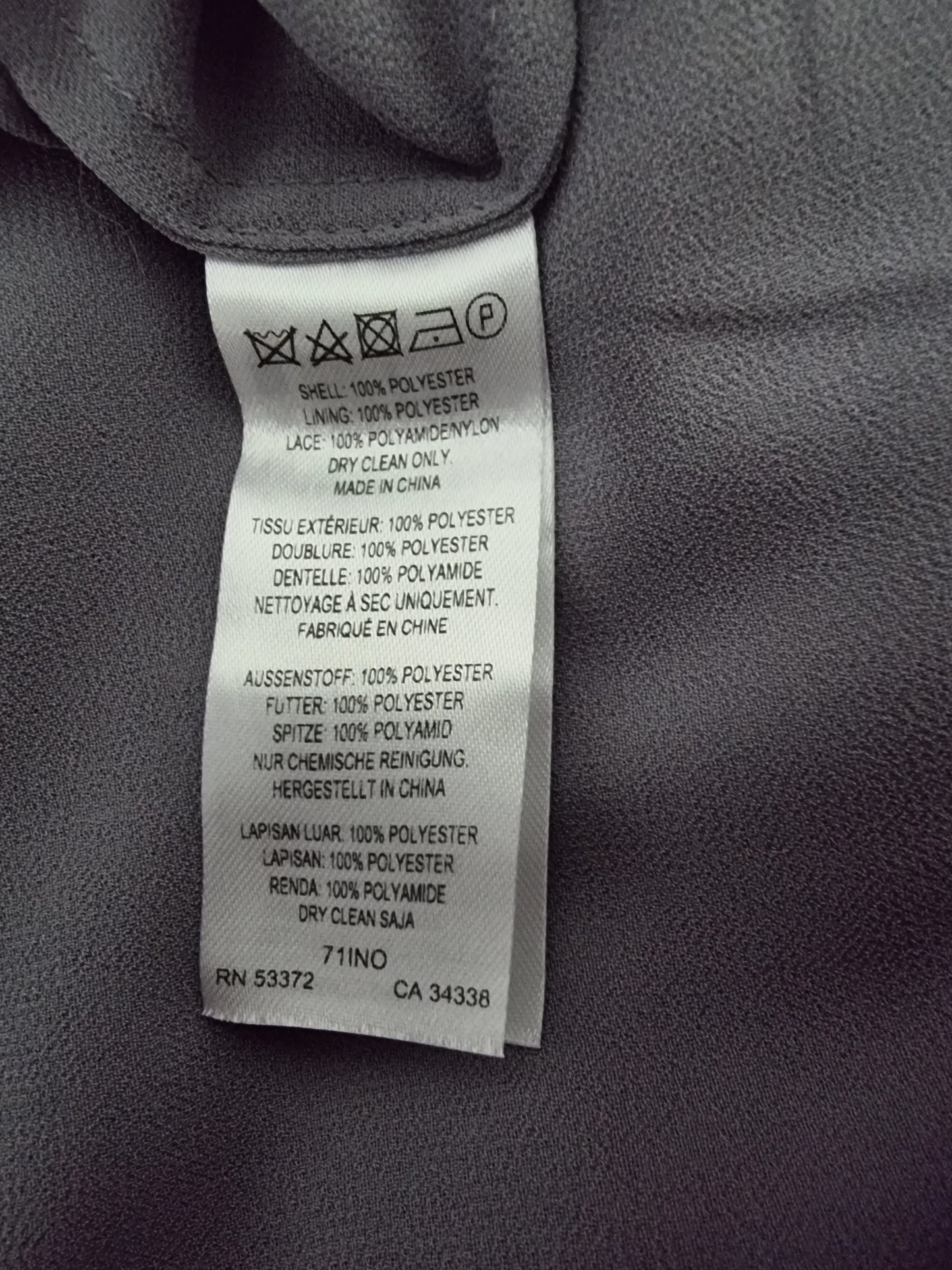 French Connection Jeunesse Grey Stitch V Neck Maxi Dress UK 12 US 8 EU 40 - Timelessfashions