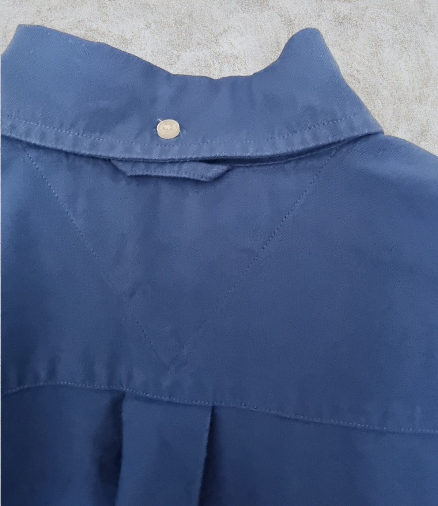 Tommy Hilfiger Mens Blue Casual Oxford Shirt Size M Timeless Fashions