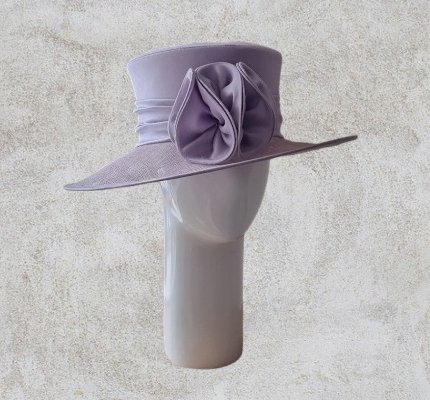 Debut Ladies Lilac Special Occasion Hat - One Size Timeless Fashions