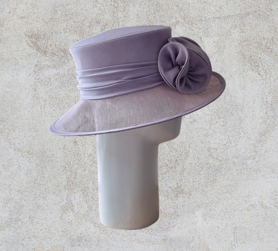 Debut Ladies Lilac Special Occasion Hat - One Size Timeless Fashions
