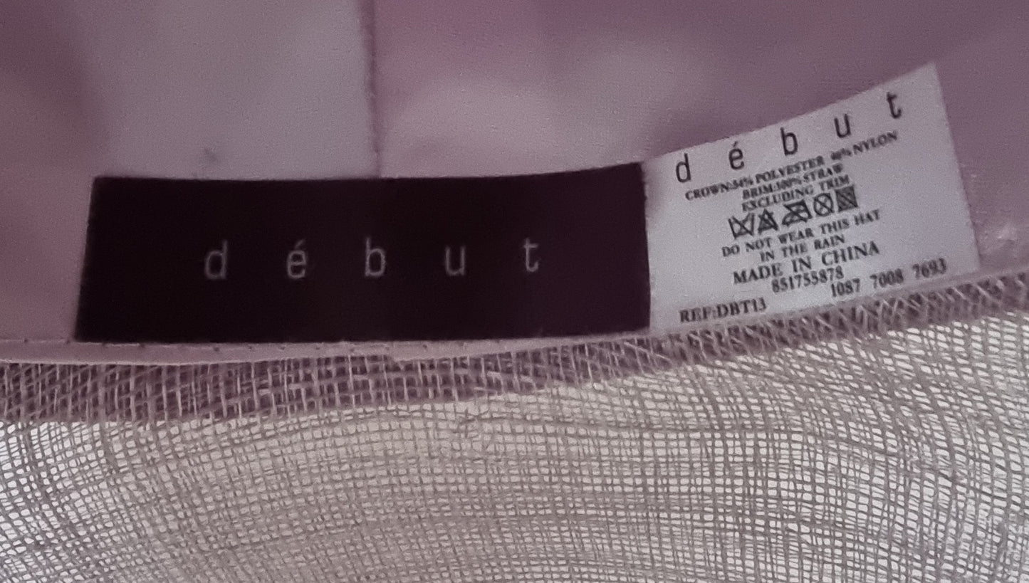 Debut Ladies Lilac Special Occasion Hat - One Size Timeless Fashions