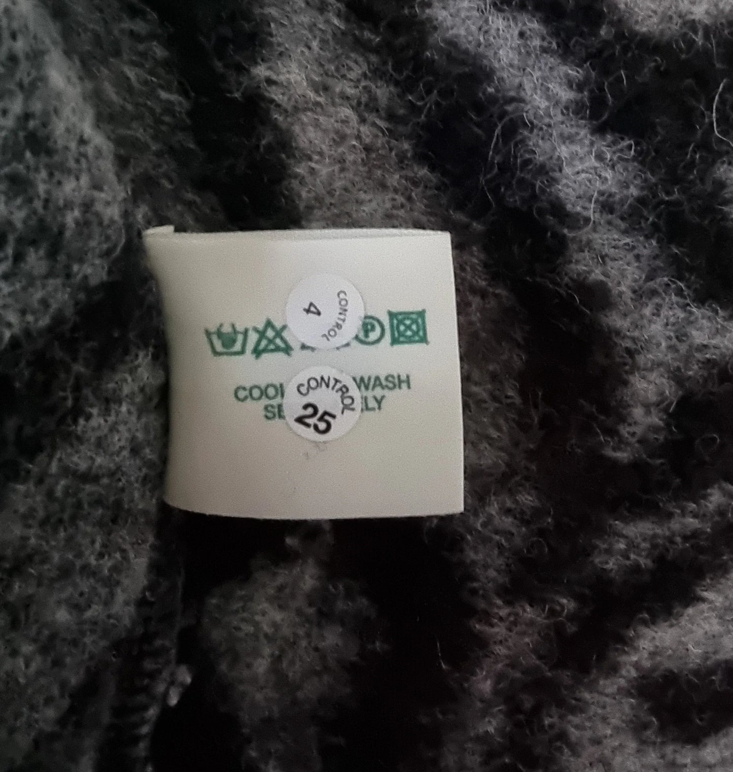 Kaliko Women’s Grey and Black Patterned Wool Jacket UK 16 US 12 EU 44 - Timelessfashions