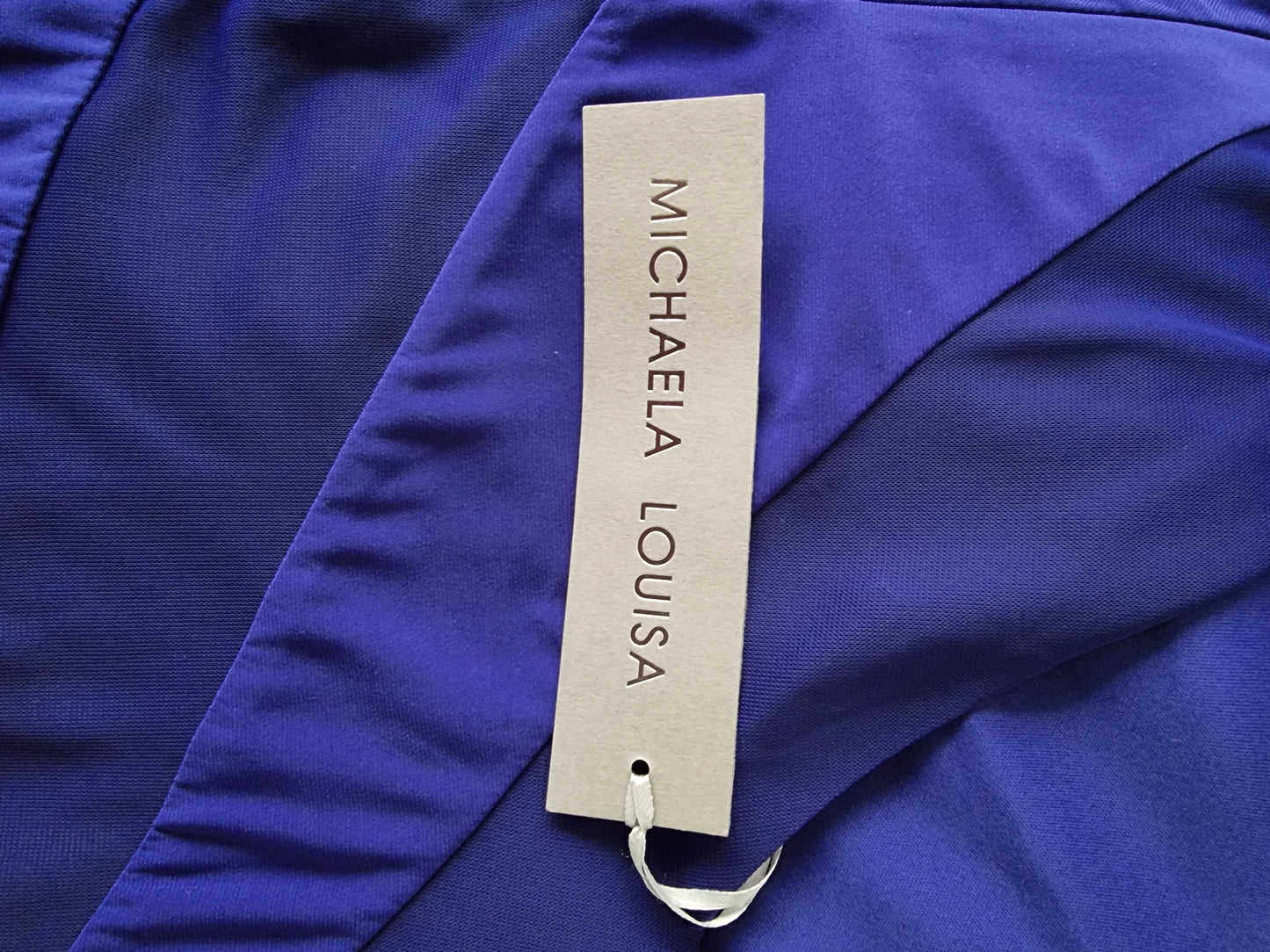 Michaela Louisa Vintage Blue Maxi Dress UK 14 US 10 EU 42 Timeless Fashions