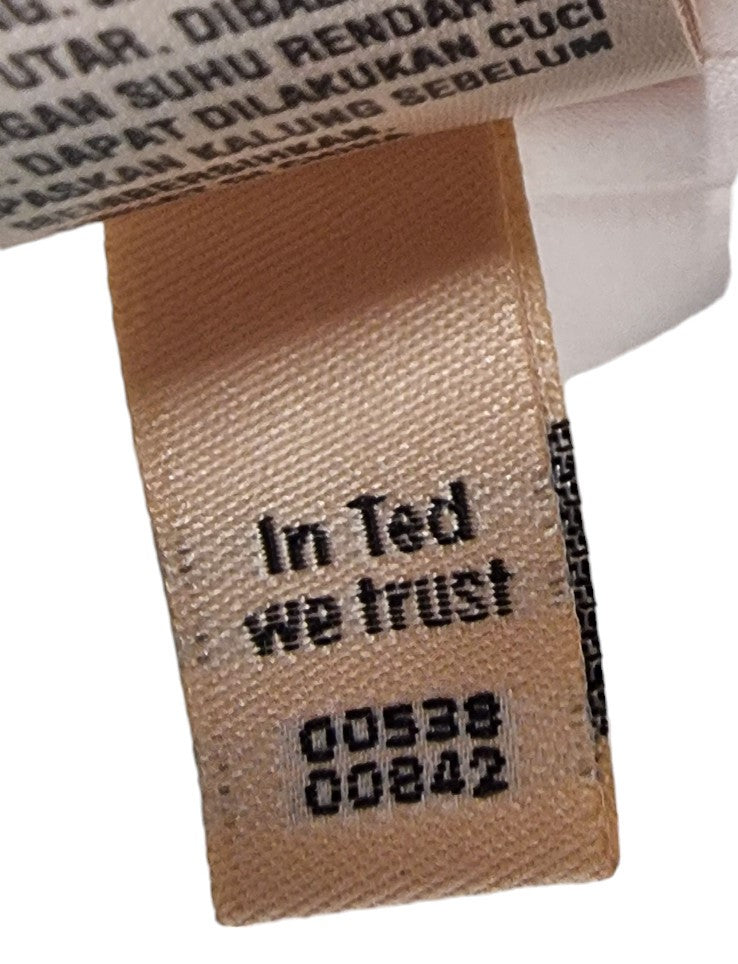 Ted Baker Cream Jacquard Shift Dress UK 8 US 4 EU 36 Timeless Fashions