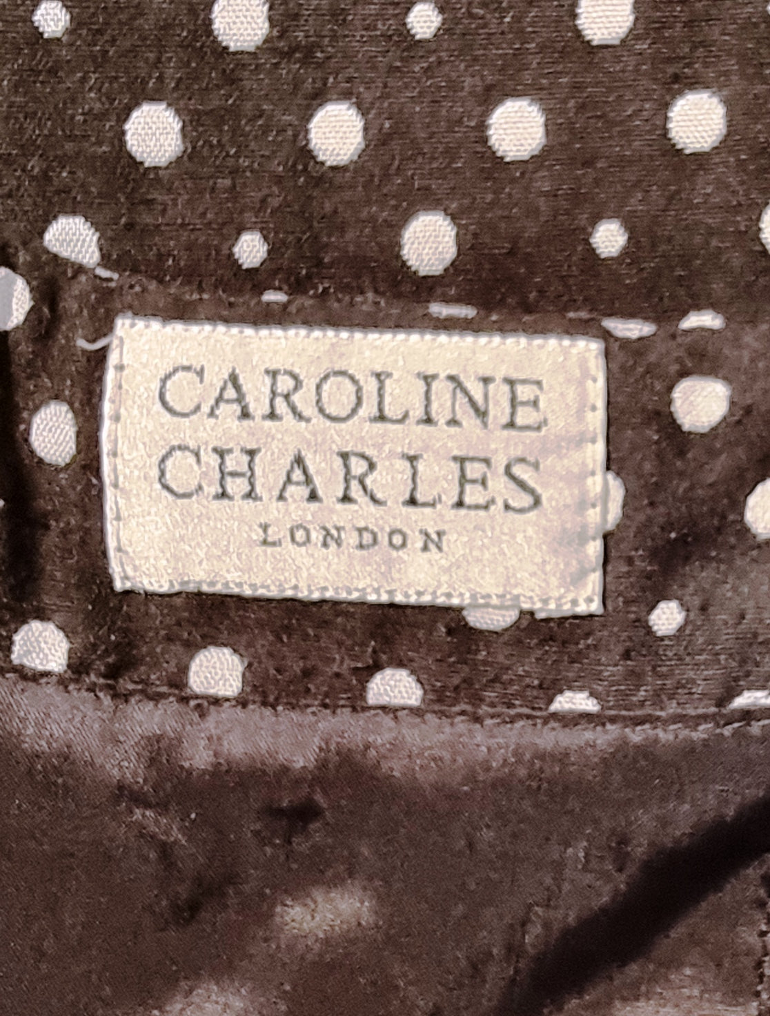 Caroline Charles Vintage Black & White Polka Dot Suit UK 16/18 US 12/14 EU 44/46 Timeless Fashions