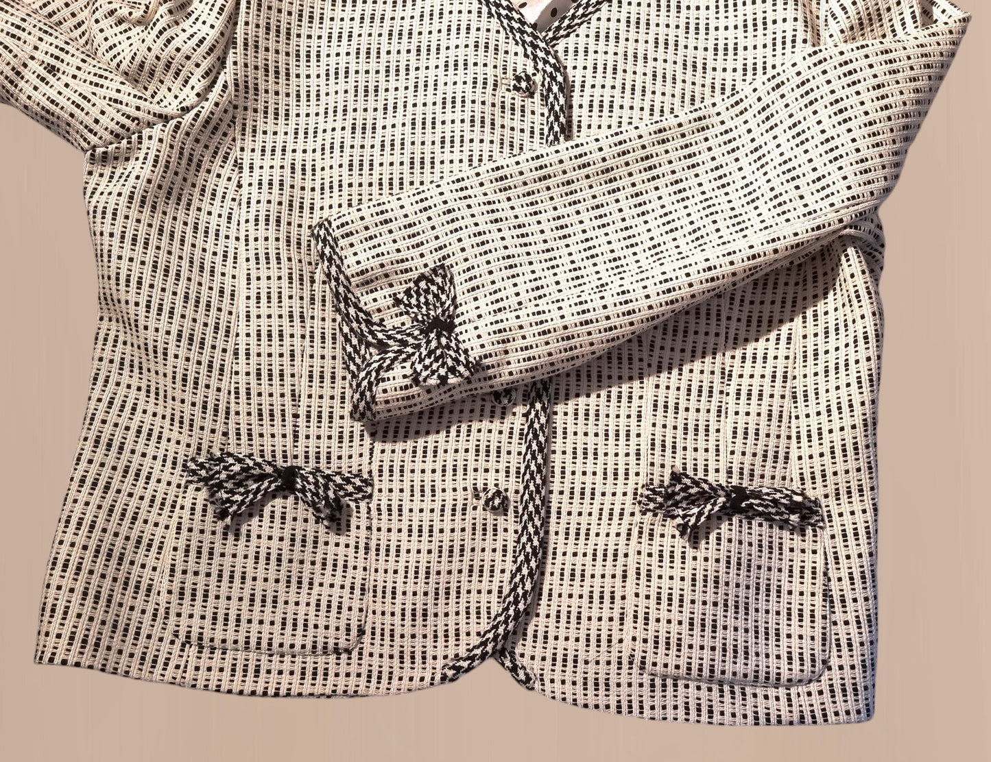 Caroline Charles London Vintage Bow Detail Skirt & Jacket UK 16/18 US 12/14 EU 44/46 Timeless Fashions