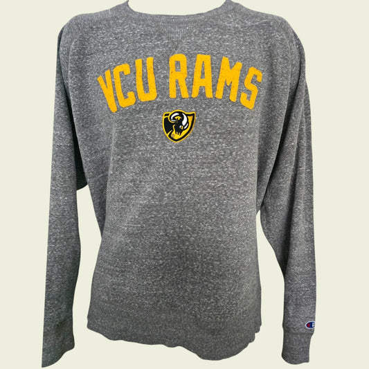 Champion VCU Rams Men’s Gray Basketball Sweatshirt UK XL - Timelessfashions