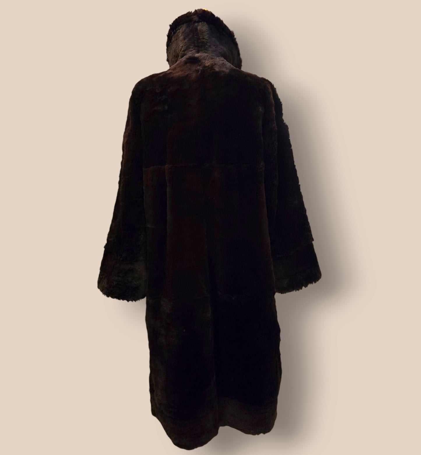 Leroy Furs Model Vintage Genuine Mink Fur Coat UK 14 US 10 EU 42 Timeless Fashions