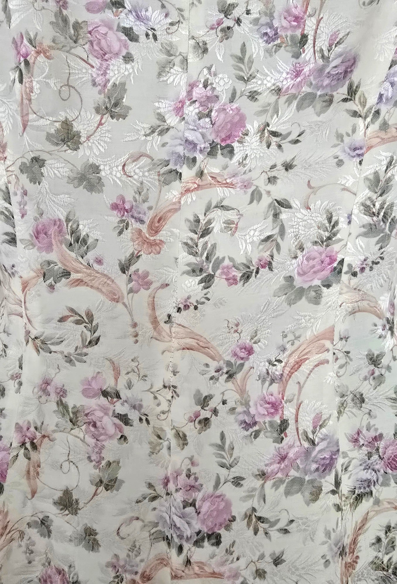 Caroline Charles Silk Floral Longline Jacket UK 8 US 4 EU 34 Timeless Fashions