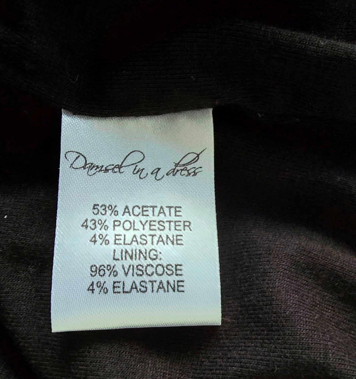 Damsel In A Dress Black And Gold Ruched Bodycon Dress UK 14 US 10 EU 42 Timeless Fashions