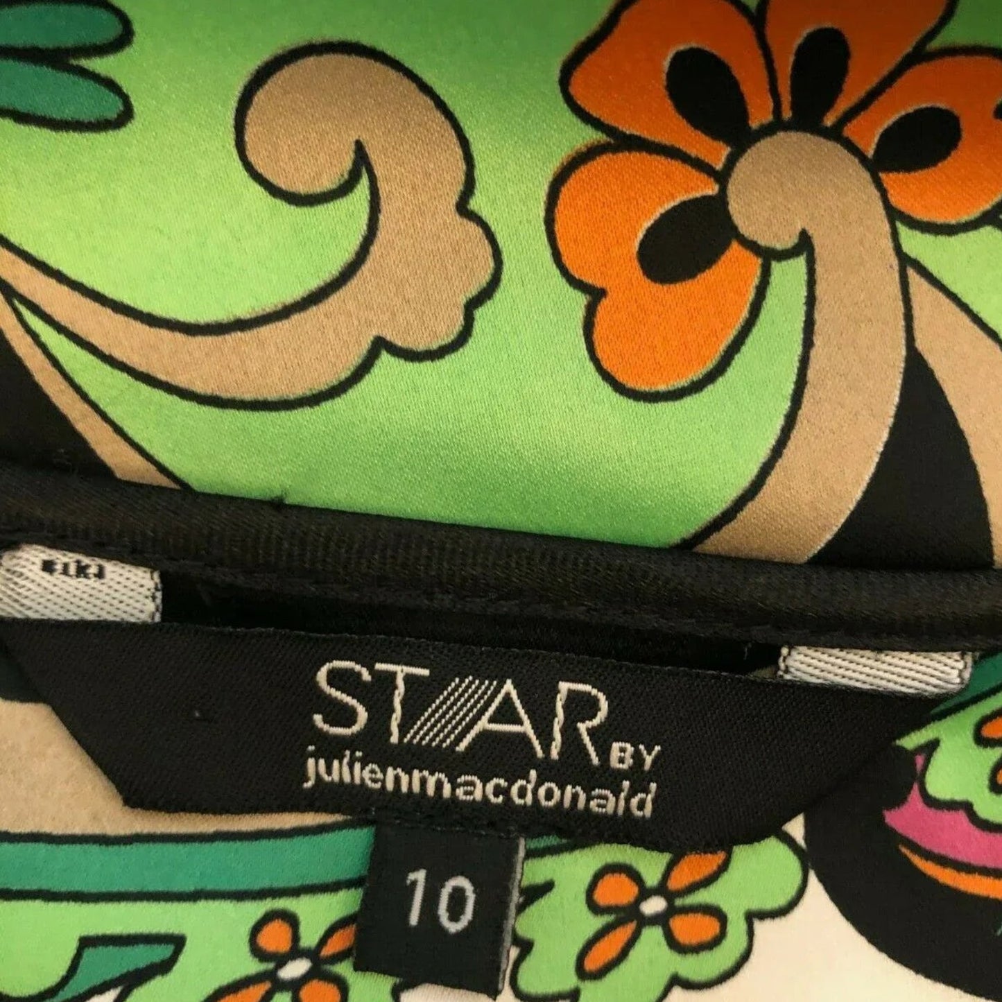 Star by Julien MacDonald Womens Multicoloured Top UK 10 US 6 EU 38 - Timelessfashions