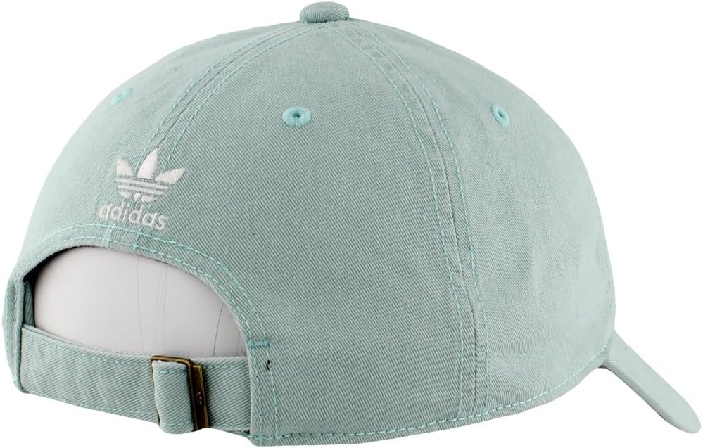 Mint green Adidas cap on a white background