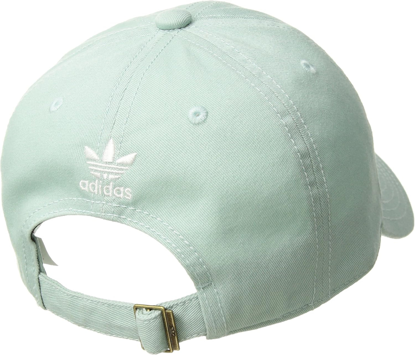 Mint green Adidas cap on a white background