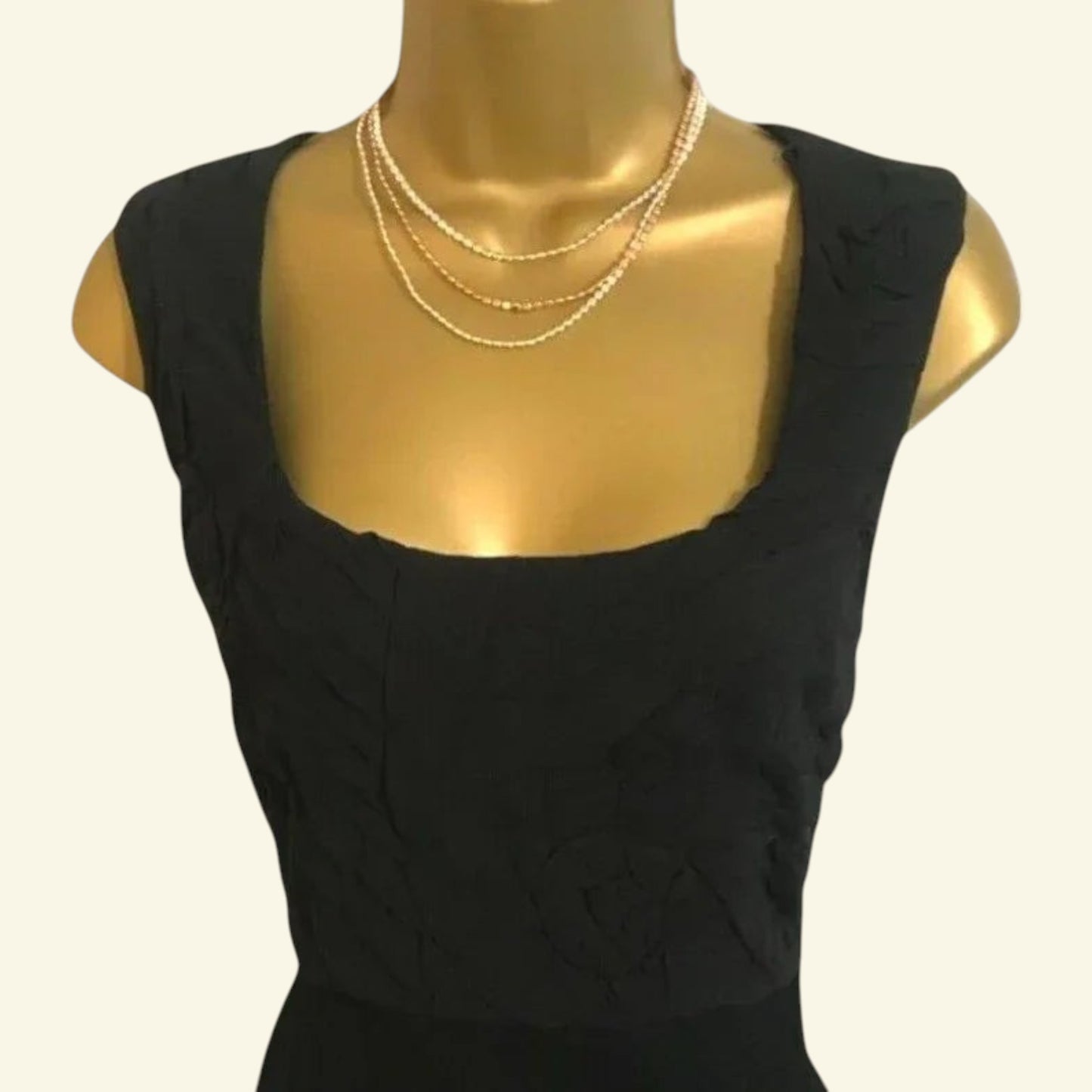 Jigsaw Black Wool Crepe & Silk Dress UK 10 US 6 EU 38 - Timelessfashions