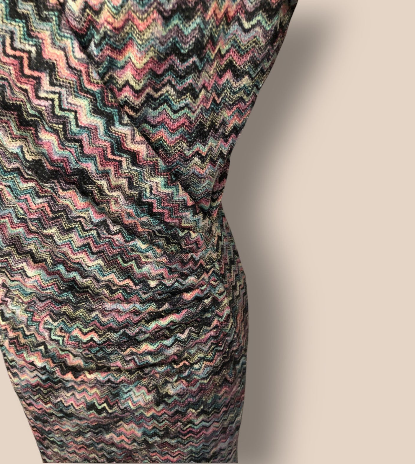 Eden Paris Multicolour Wrap Dress UK 10 US 6 EU 38 Timeless Fashions