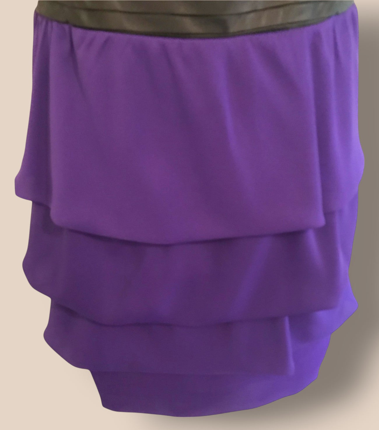 Reiss Women's Black & Purple Helga Evening Dress UK 8 US 4 EU 36 Timeless Fashions