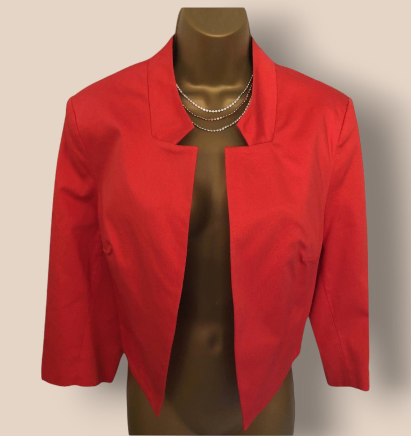 Libra Coral Short Formal Jacket UK 16 US 12 EU 44 Timeless Fashions