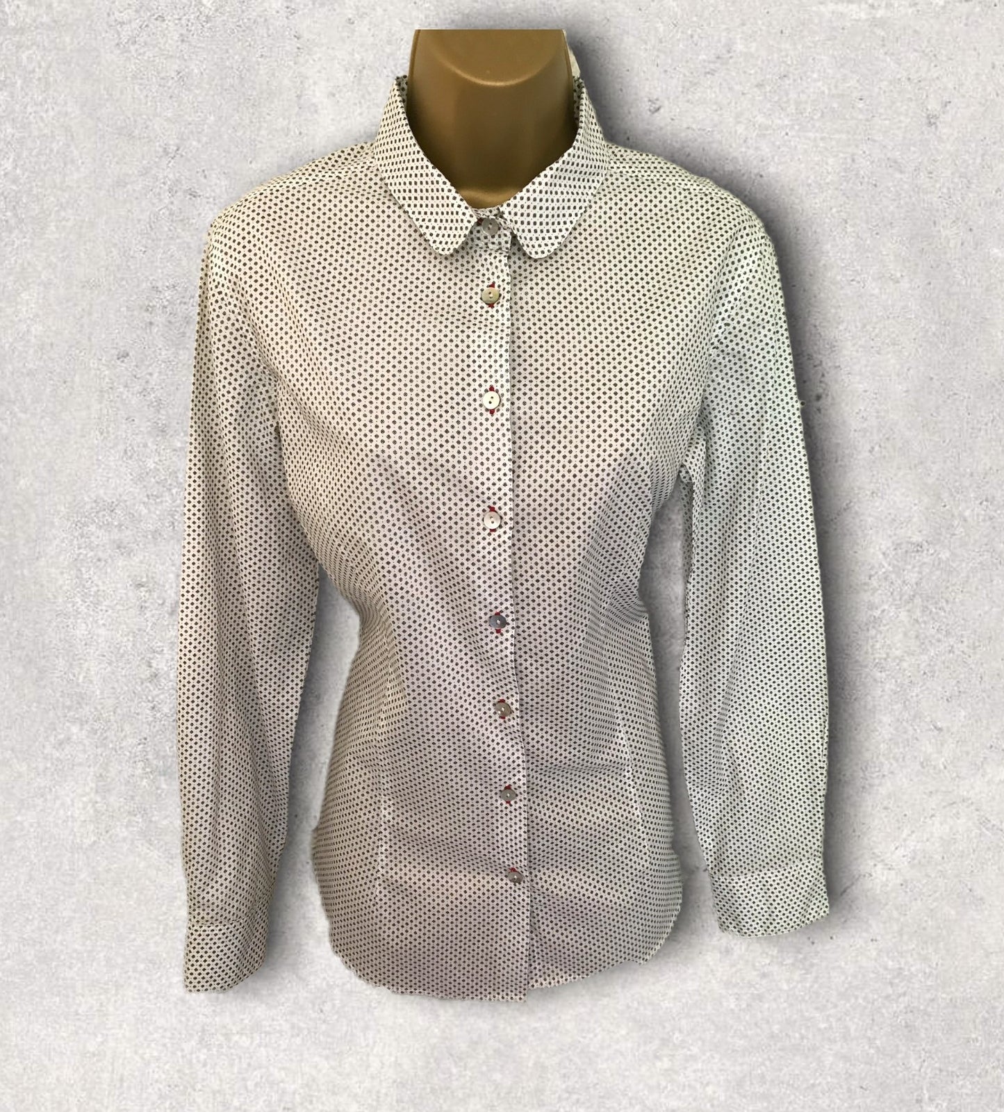 Haines & Bonner White Cotton Shirt UK 14 US 10 EU 42 Timeless Fashions