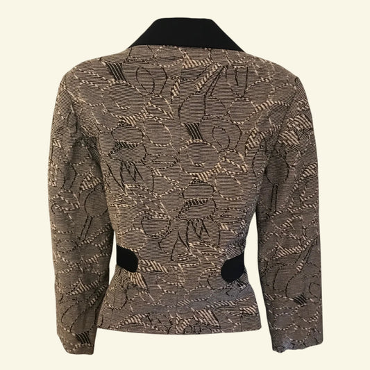 S'NOB by Sans Noblesse Black Blazer Jacket Size M UK 10 US 6 EU 38 - Timelessfashions