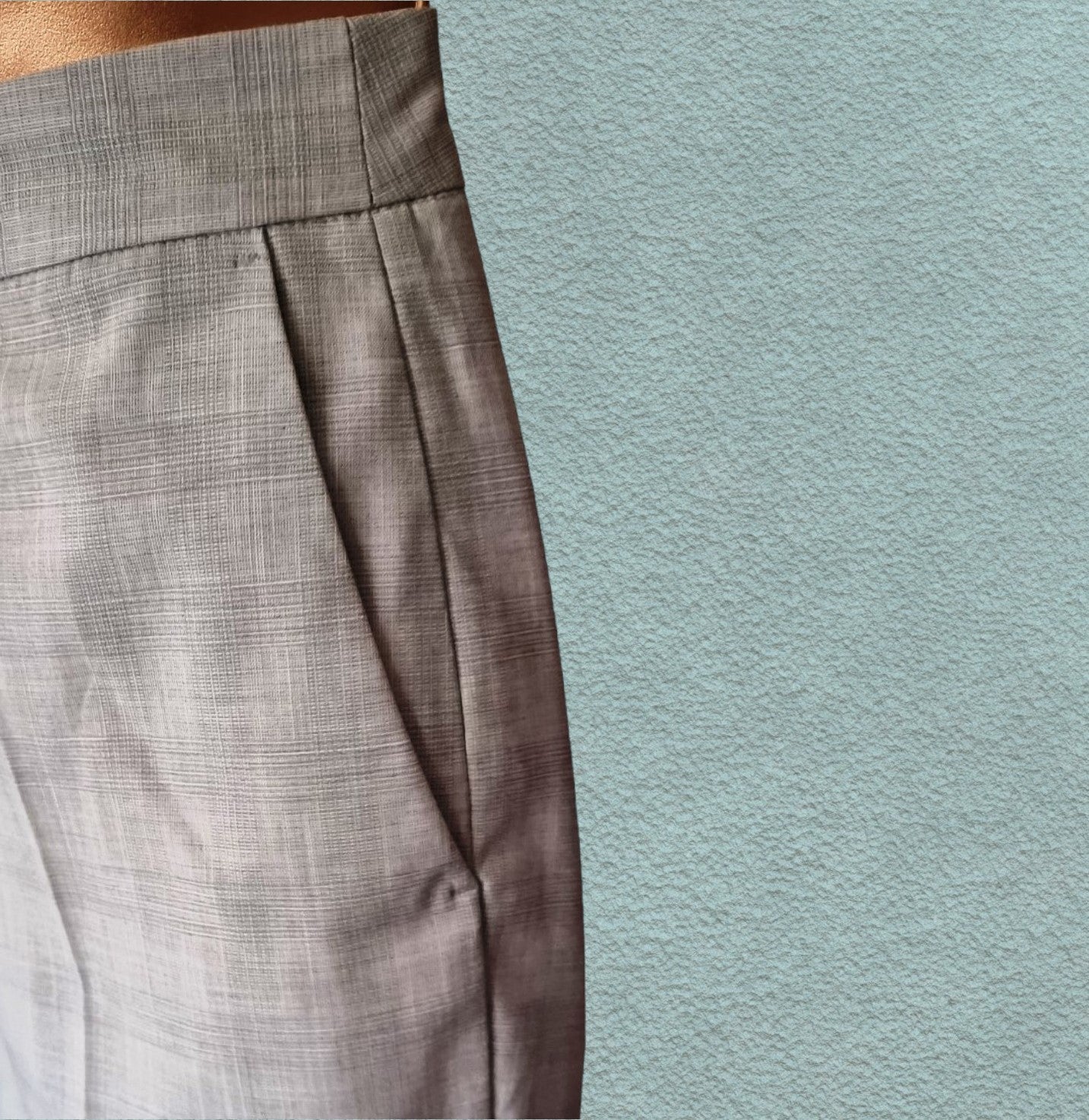 Zara Mint Green Trouser Suit UK 10/12 US 6/8 EU 38/40 Timeless Fashions