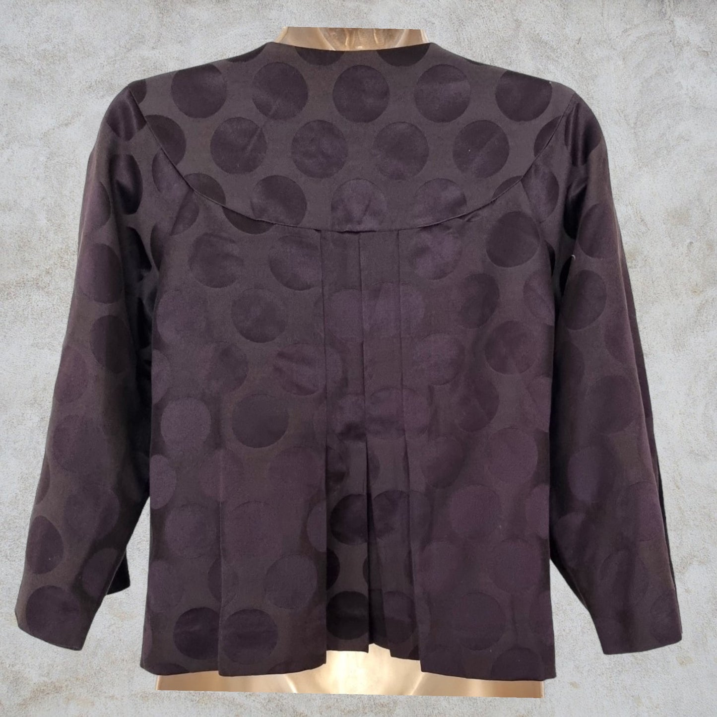 Phase Eight Brown Cotton Lined Cropped Jacket Bolero UK 10 US 6 EU 38 Timeless Fashions