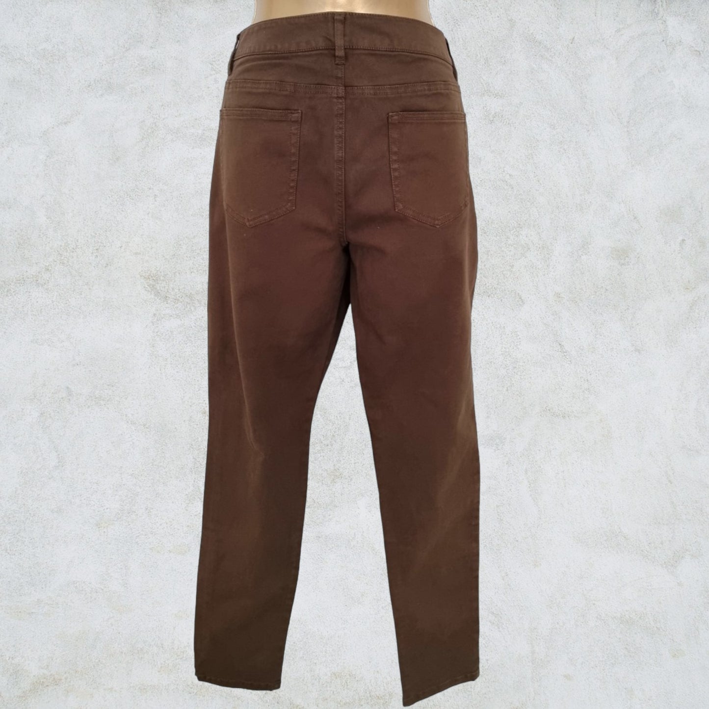 Michael Kors Women's Khaki Denim Skinny Jeans. UK 10 US 6 EU 38 Timeless Fashions