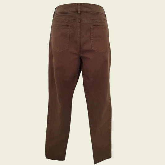 Michael Kors Women's Brown Denim Skinny Jeans. UK 10 US 6 EU 38 - Timelessfashions