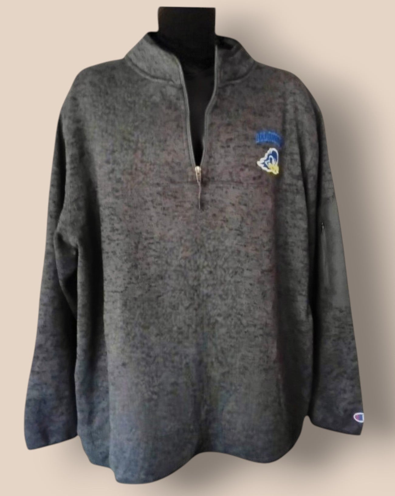 Champion Men's Delaware Dark Grey Sweatshirt UK 2XL - Timelessfashions