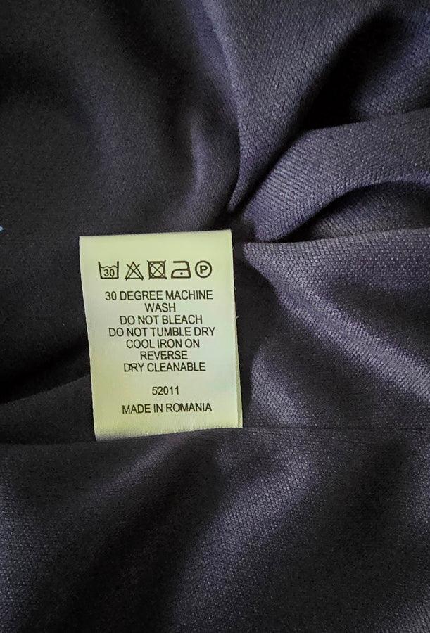 Damsel In A Dress Midnight Blue Sequinned Dress UK 14 US 10 EU 42 - Timelessfashions