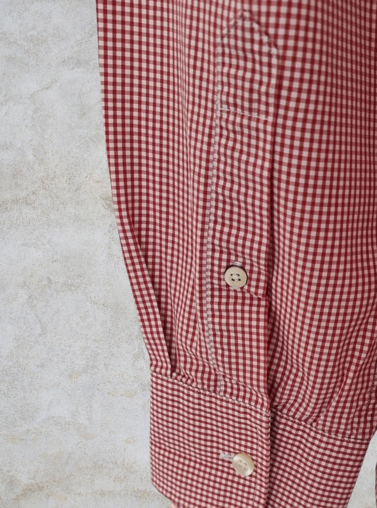Gant Mens Regular Fit Broadcloth Shirt Red Size L Timeless Fashions