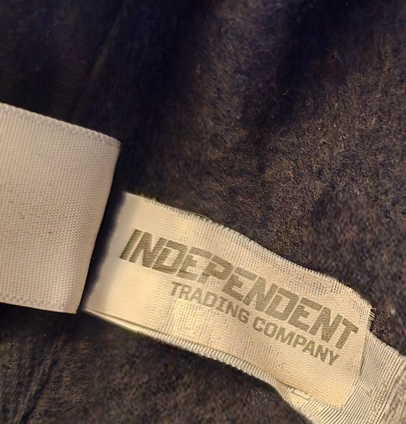 Independant Trading Company Men's Black Anti Streamer Club Hoodie UK XL - Timelessfashions