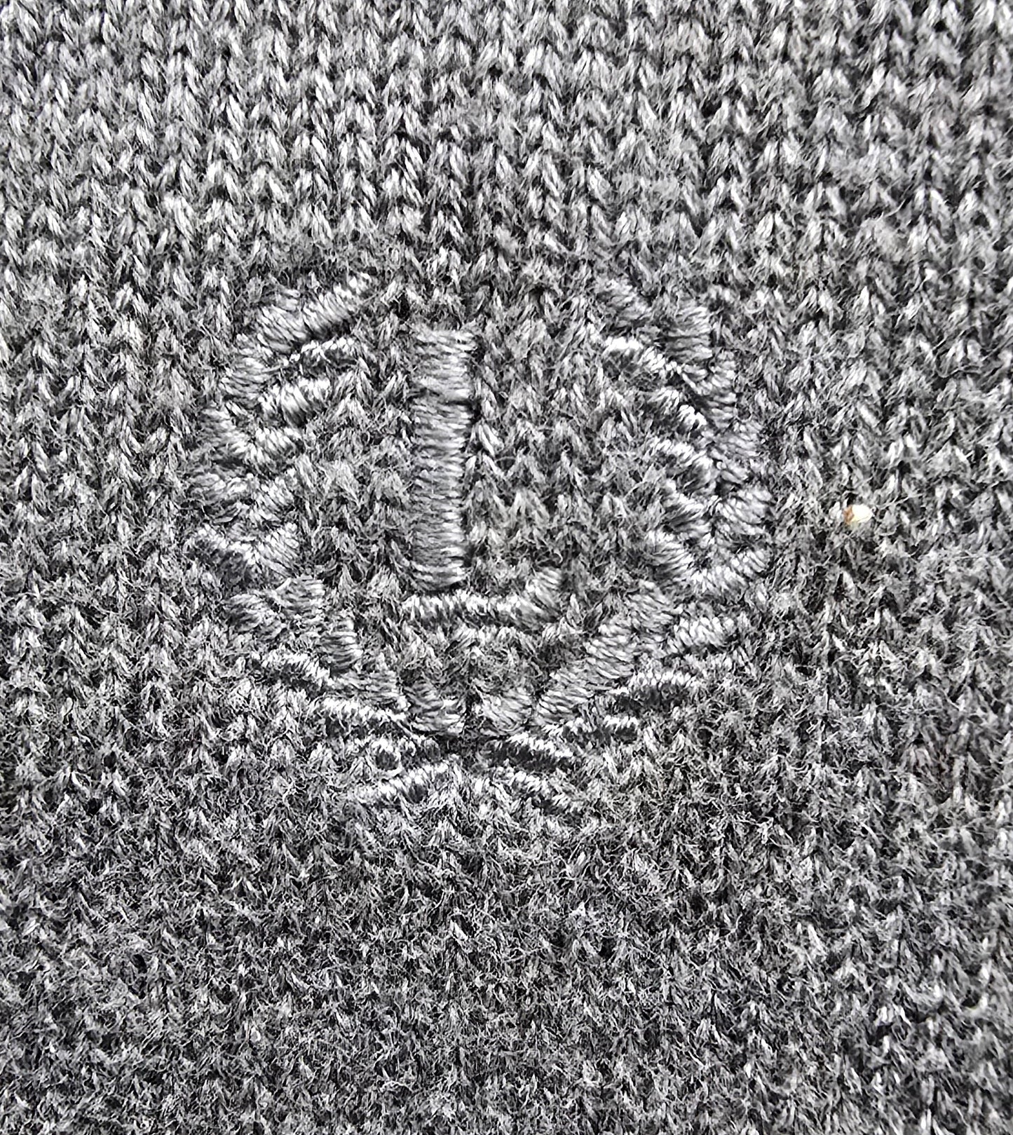 Lincoln Men's Grey Fine Knit Long Sleeve Sweater UK XXL - Timelessfashions