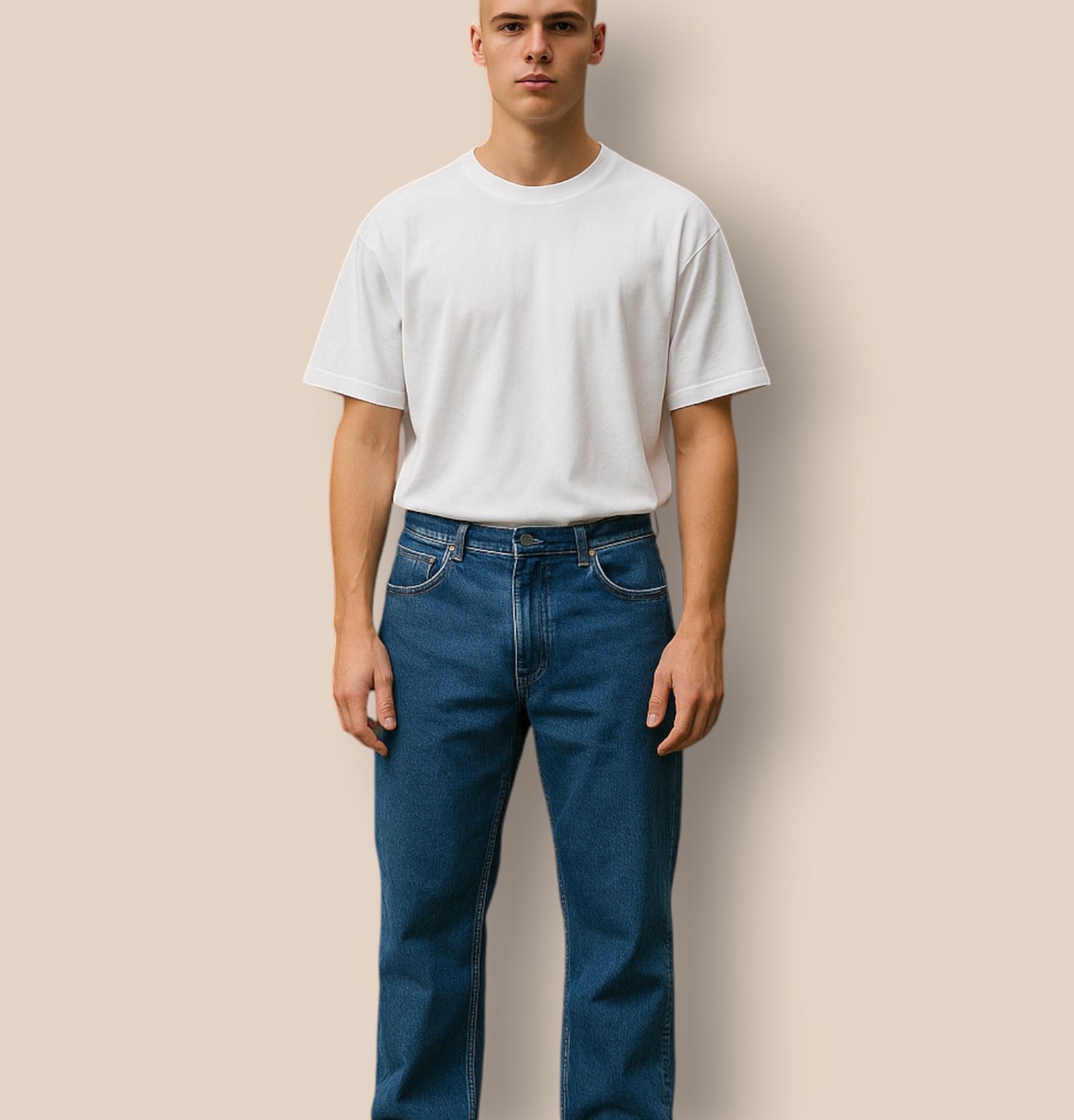 Roebucks Mens Blue Carpenter Jeans UK 38/32 Timeless Fashions