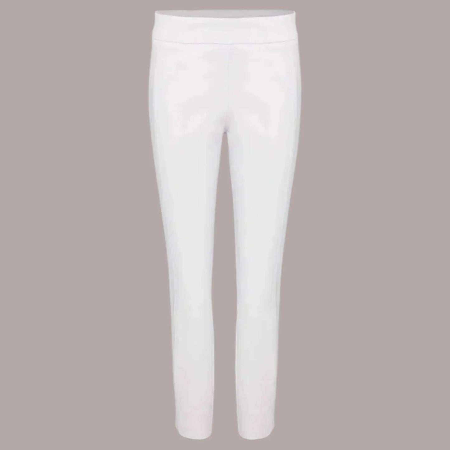 Phase Eight White Cotton Summer Cropped Trousers UK 10 US 6 EU 38 - Timelessfashions