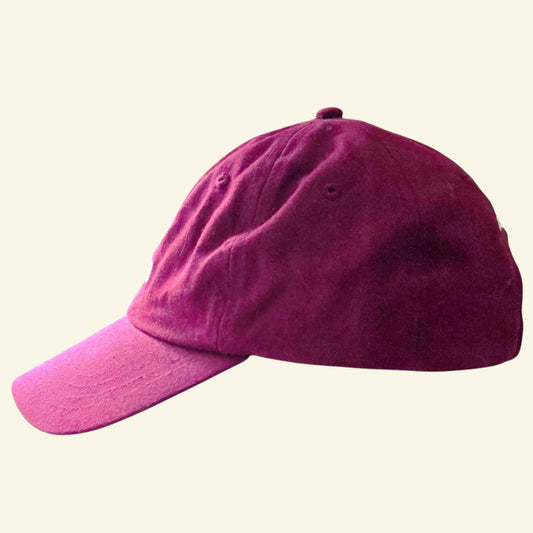 Vans Off The Wall Unisex Burgundy Baseball One Size - Timelessfashions