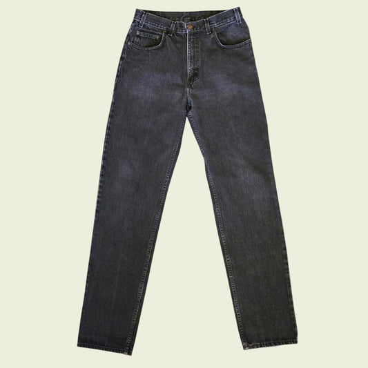 Arizona Jeans Co Vintage 90's Men's Black Denim Jeans W32 L36 - Timelessfashions