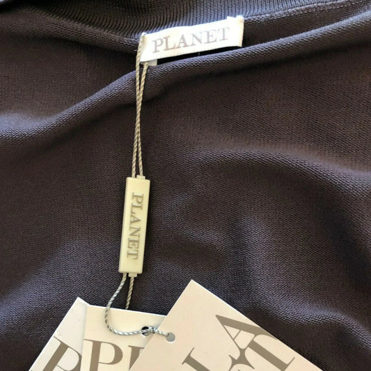 Planet Dark Mink Ribbed Shrug Bolero UK 10 US 6 EU 38 - Timelessfashions