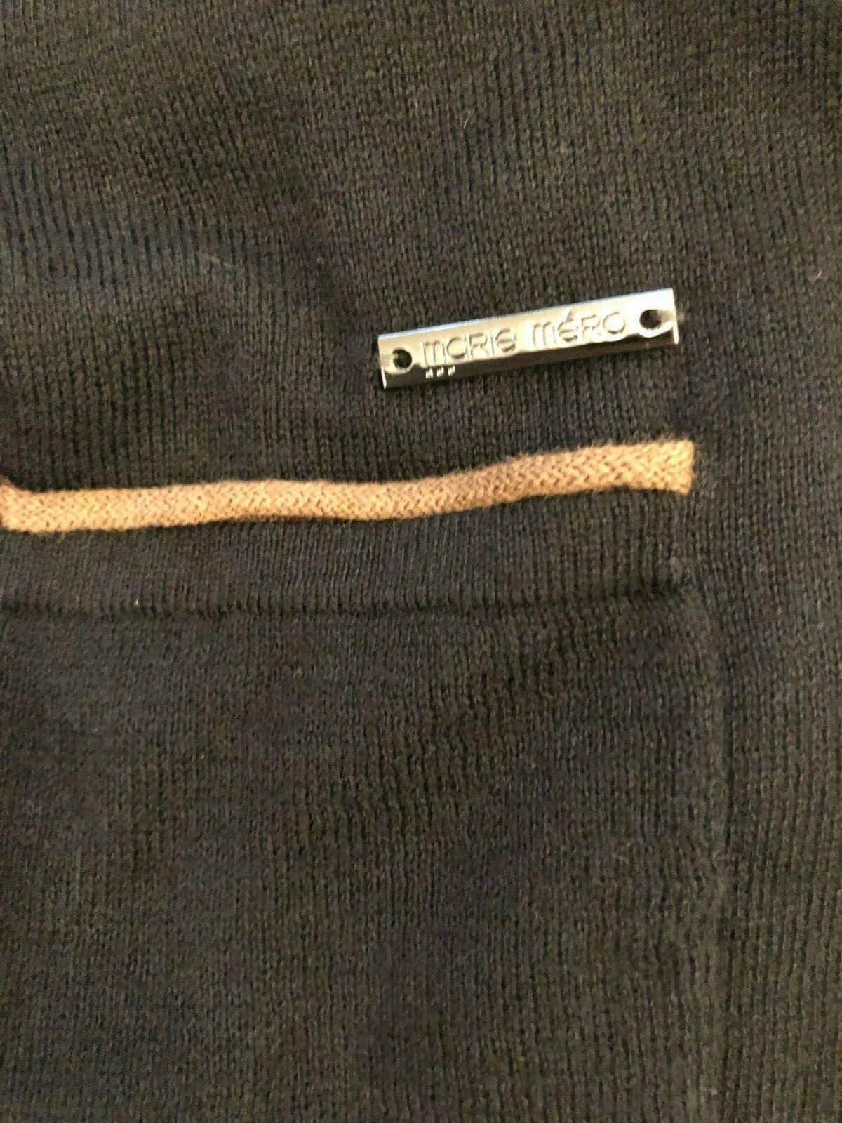 Marie Mero Black Cotton & Wool Mix Cardigan UK 12 EU 40 US 8 BNWT RRP £89 - Timelessfashions