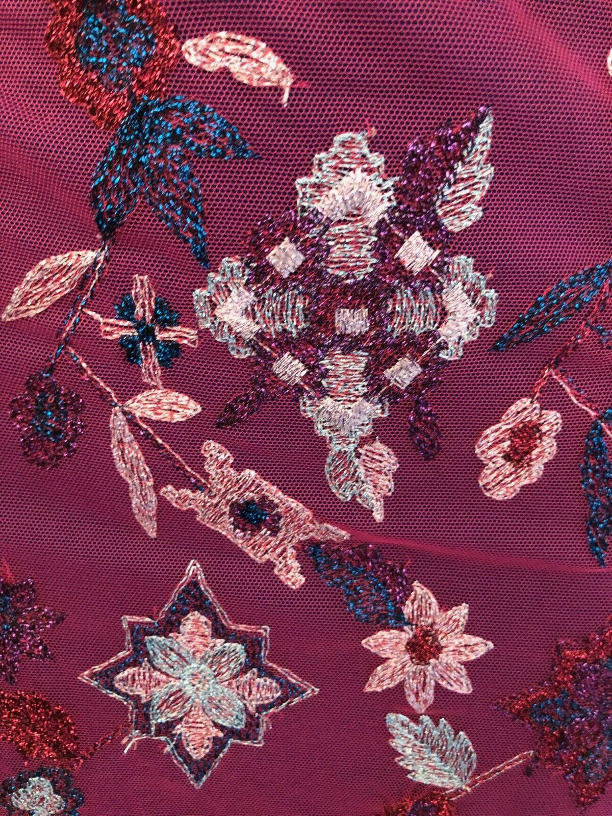 Bazar Christian Lacroix Vintage Purple Embroidered Mini Skirt UK 8 US 4 EU 34 Timeless Fashions