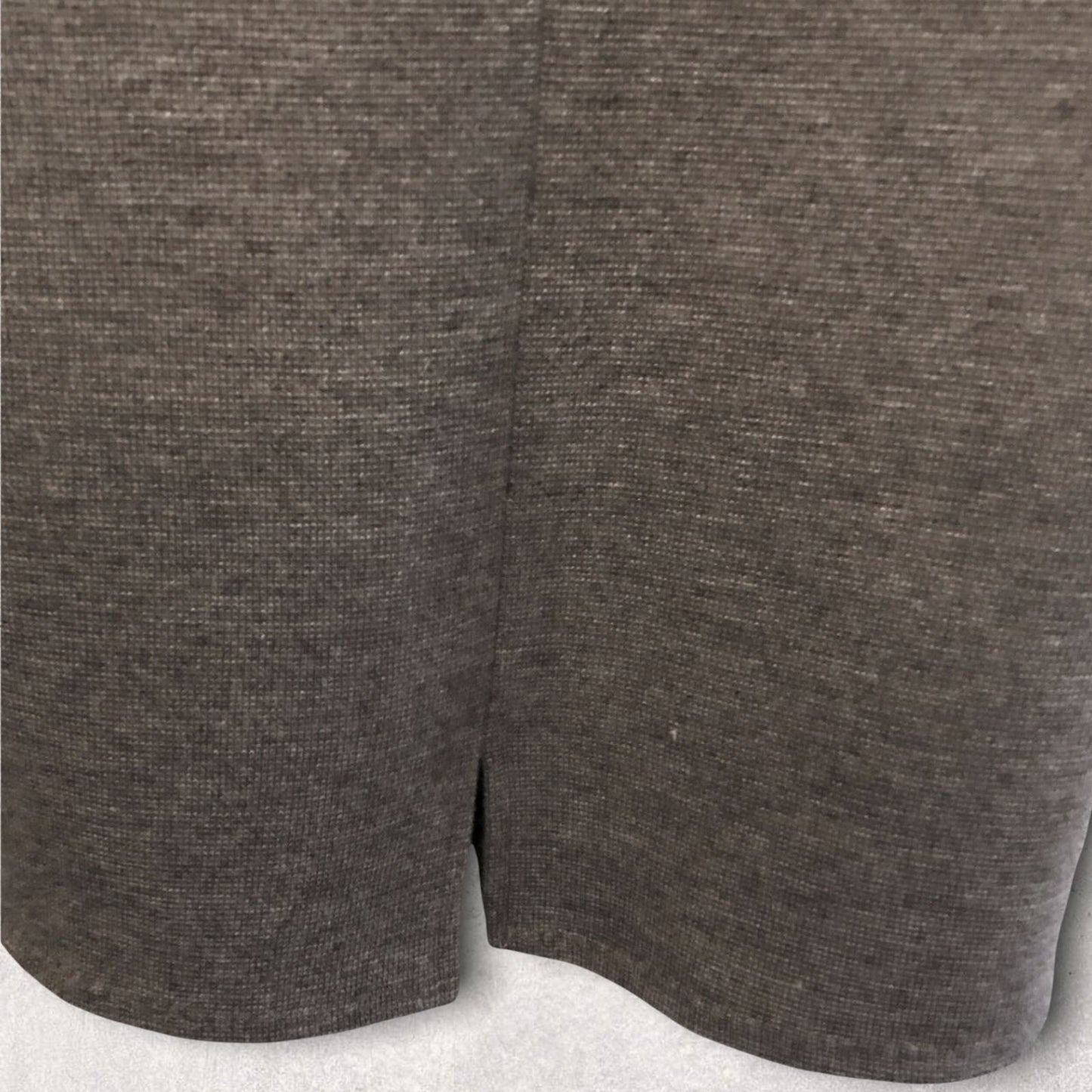 Devernois Grey Wool Mix Fine Knit Pencil Skirt UK 10/12 US 6/8 EU 38/40 Timeless Fashions