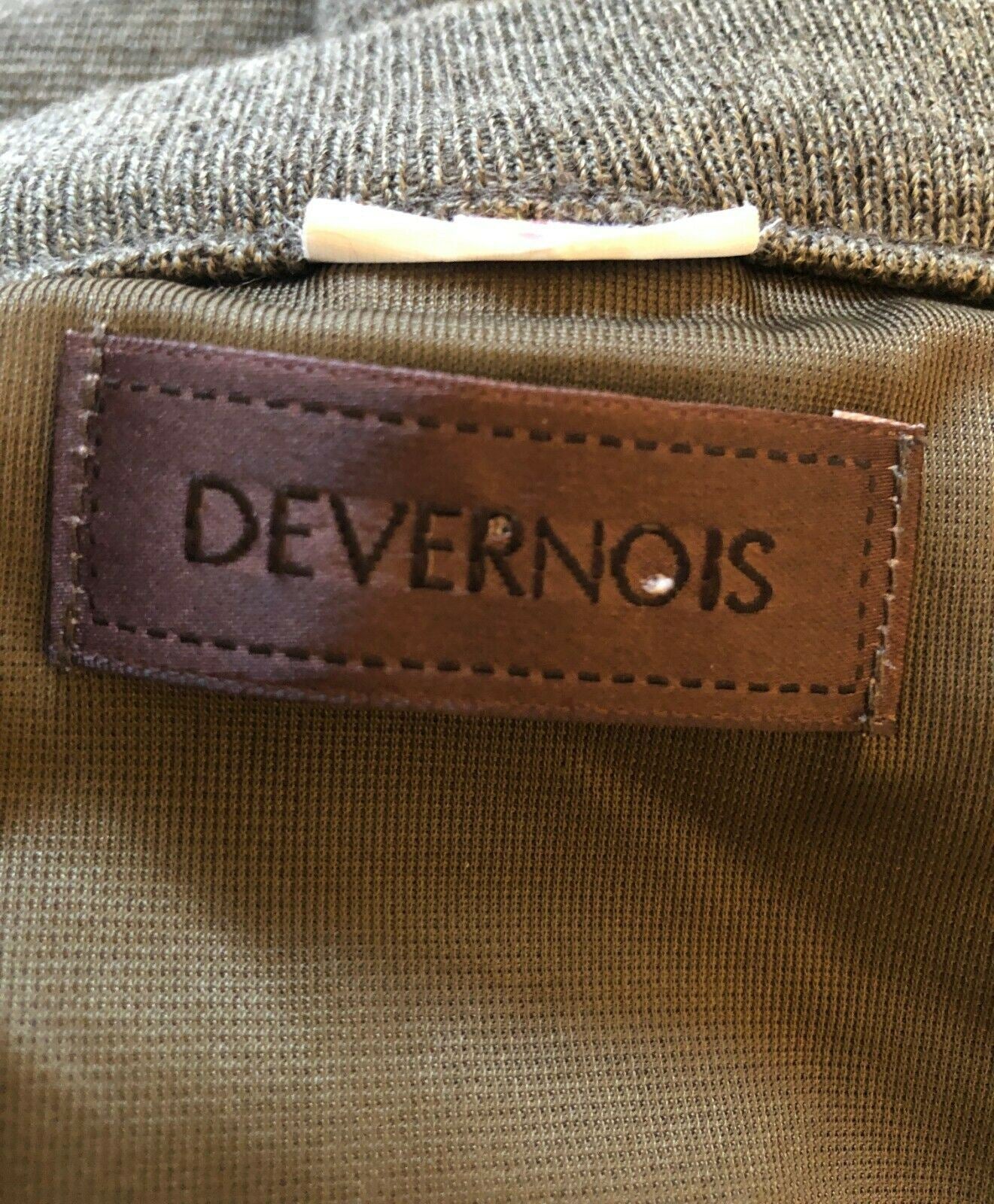 Devernois Grey Wool Mix Fine Knit Pencil Skirt UK 10/12 US 6/8 EU 38/40 Timeless Fashions