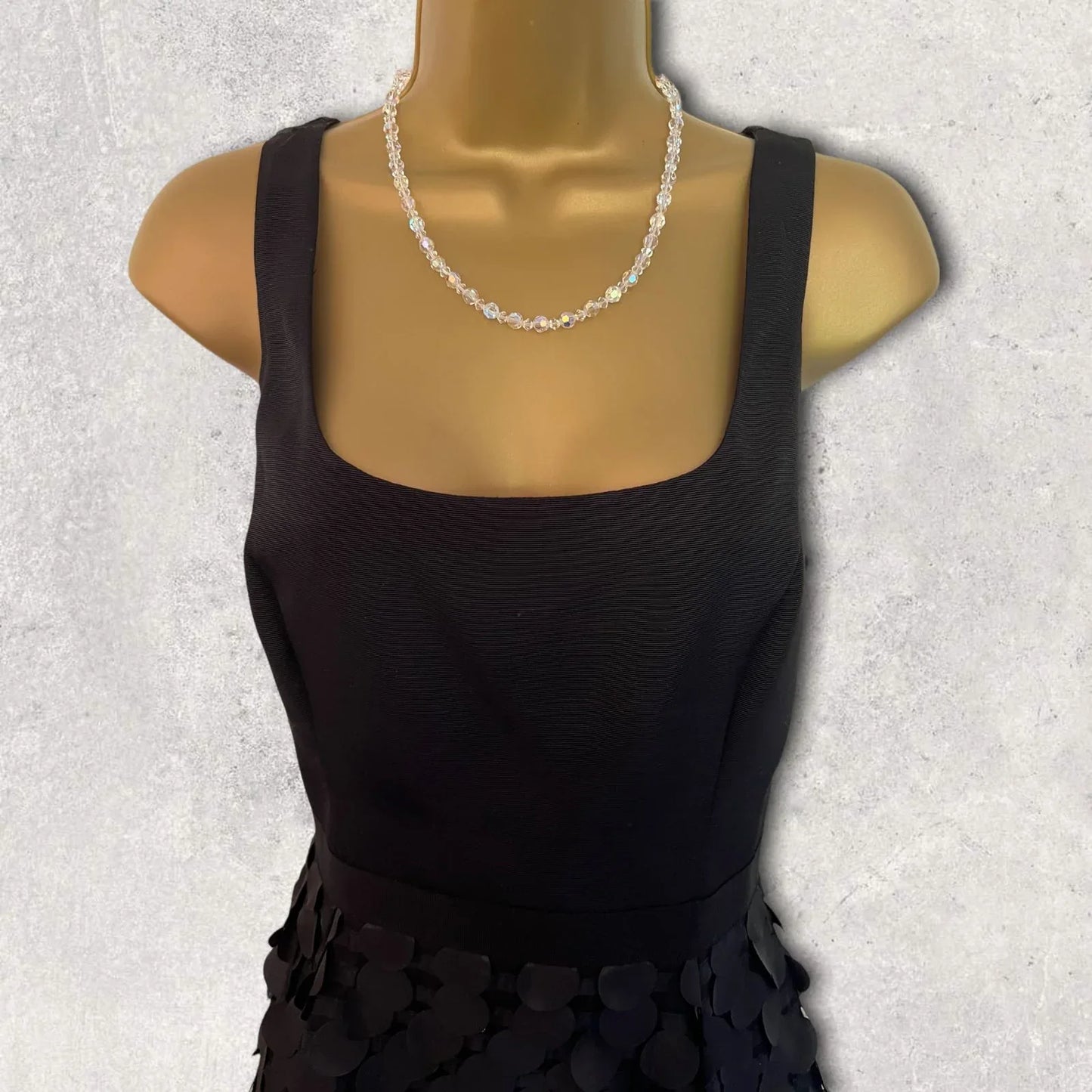 Phase Eight Black Fit & Flare Disc Detail Dress UK 12 US 8 EU 40 - Timelessfashions